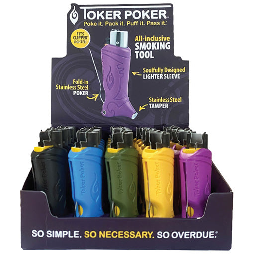 TOKER POKER Lighter Holder Clipper Edition Regular
