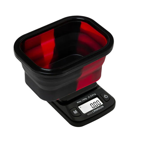 TRUWEIGH Scale Mini Crimson 100g Black & Red