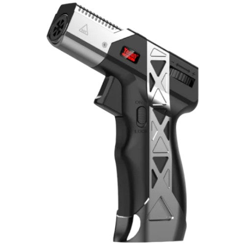 YOCAN RED Lighter Delta Torch Silver