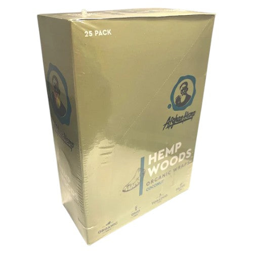AFGHAN HEMP Wraps Woods 2-pack Coconut