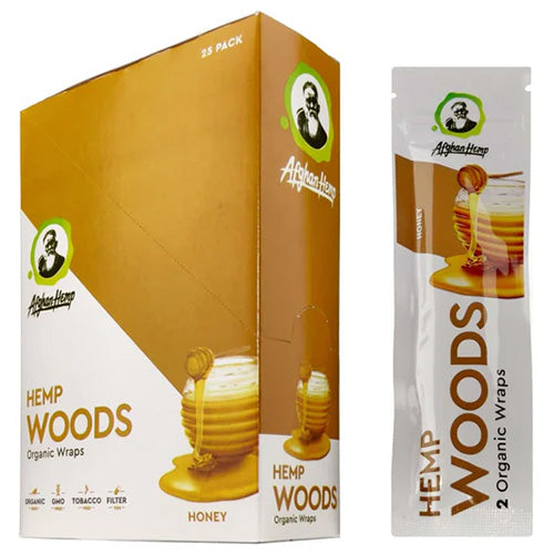 AFGHAN HEMP Wraps Woods 2-pack Honey