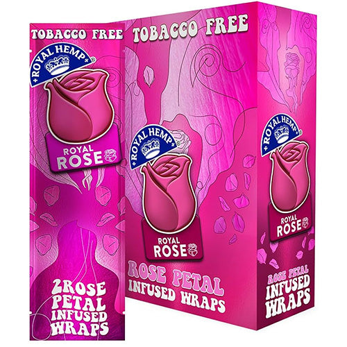 BLUNTS & ROSES Wraps Rose 2-pack Royal Rose