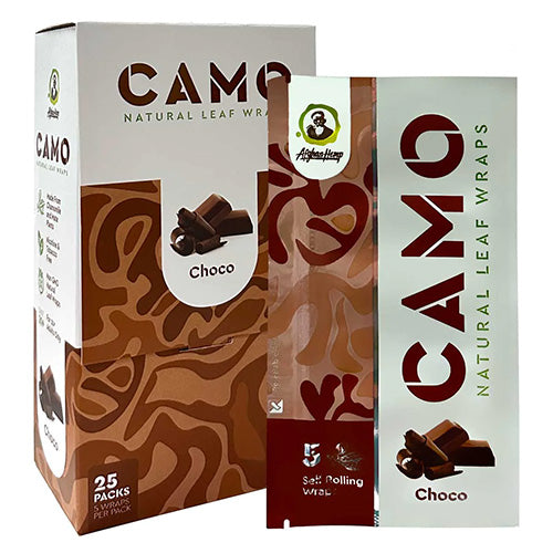 CAMO Wraps Natural Tea Leaf 5-pack Chocolate