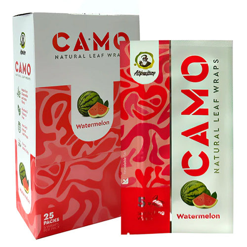 CAMO Wraps Natural Tea Leaf 5-pack Watermelon