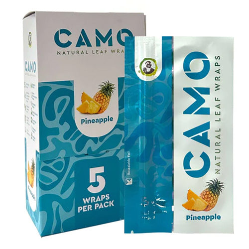 CAMO Wraps Natural Tea Leaf 5-pack Pineapple