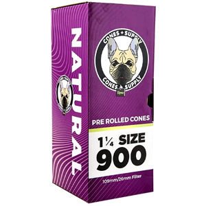 CONE SUPPLY Cones 11/4 Size Natural Brown