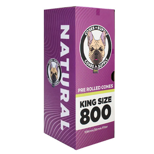 CONE SUPPLY Cones King Size Natural Brown
