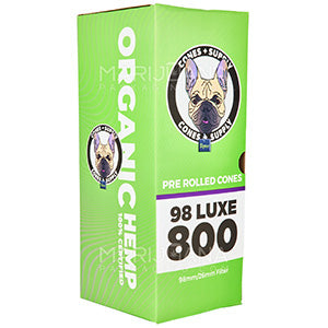 CONE SUPPLY Cones 98mm Organic Hemp