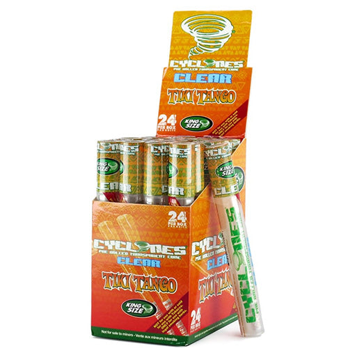 CYCLONES Cones Clear Tiki Tango