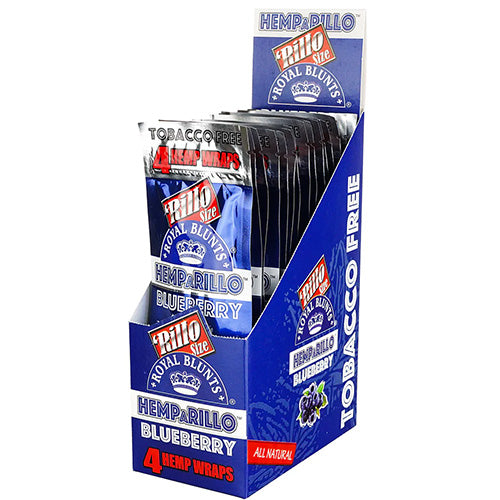 HEMPARILLO Wraps Hemp 4-pack Blueberry