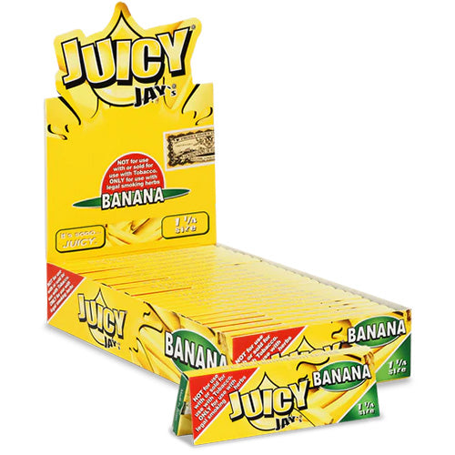 JUICY JAY'S Papers 11/4 Size Banana