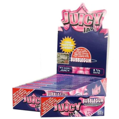 JUICY JAY'S Papers 11/4 Size Bubble Gum
