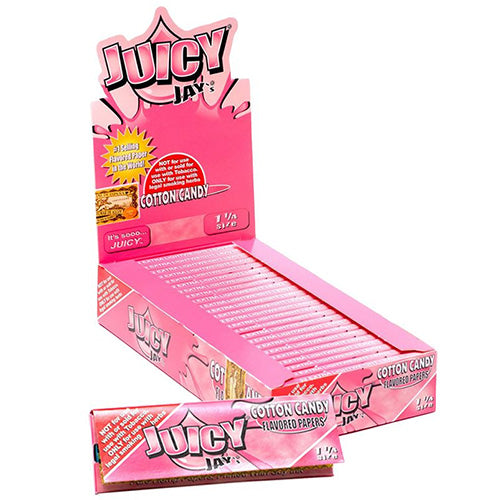 JUICY JAY'S Papers 11/4 Size Cotton Candy