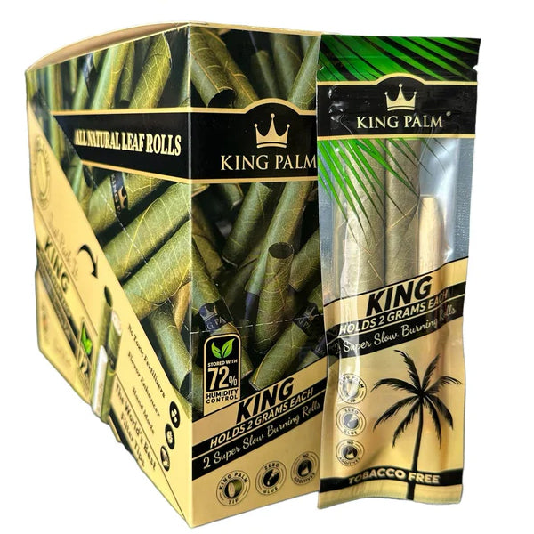 KING PALM Cones Palm Leaf King Size 2-pack