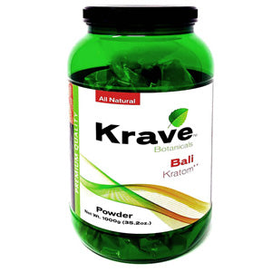 KRAVE Powders Kratom 1,000g Bali
