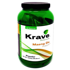 KRAVE Powders Kratom 1,000g Maeng Da