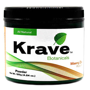 KRAVE Powders Kratom 120g Maeng Da