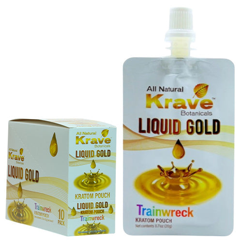 KRAVE Extracts & Drinks Liquid Gold Pouch Trainwreck