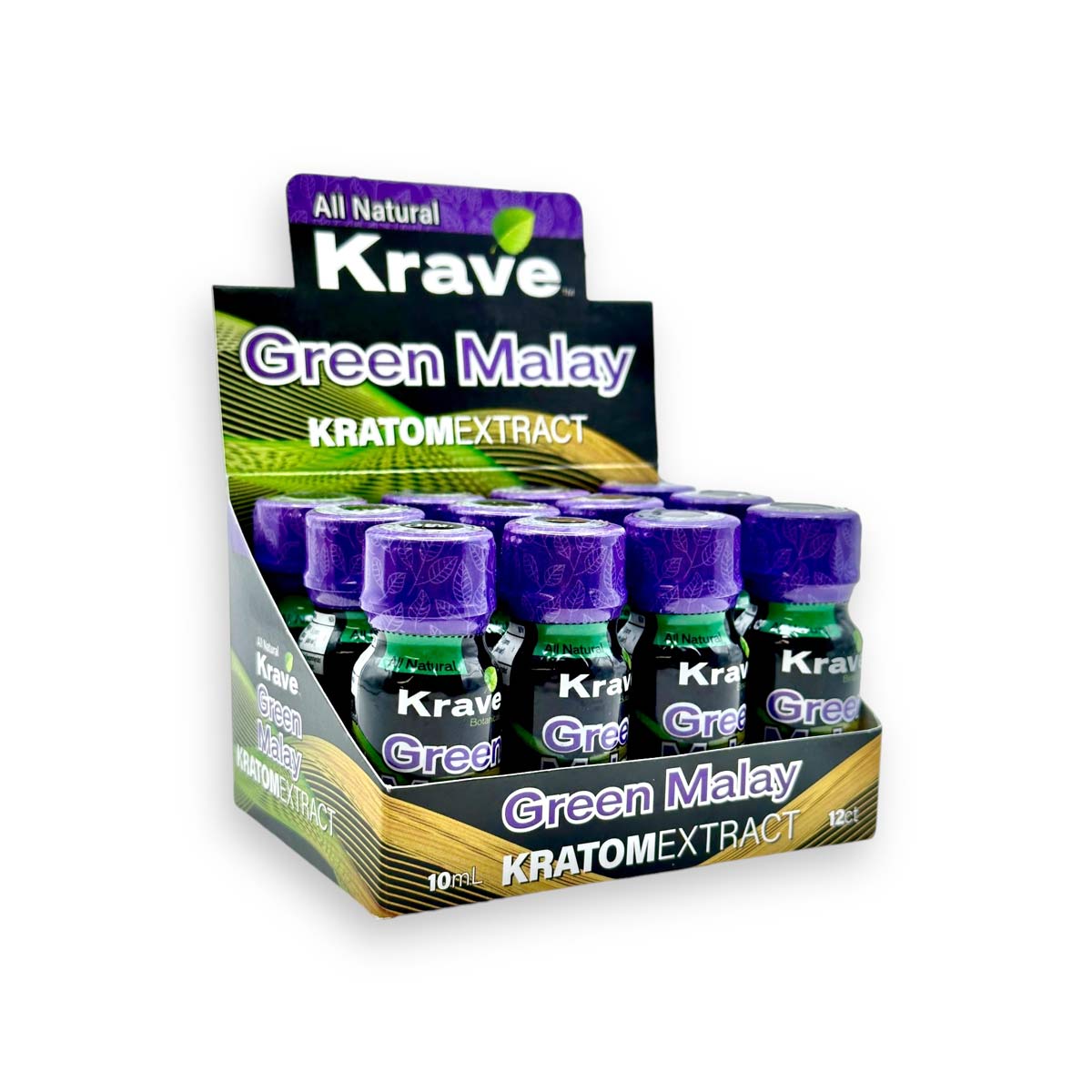 KRAVE Extracts & Drinks Pure Shot 10ml Green Malay