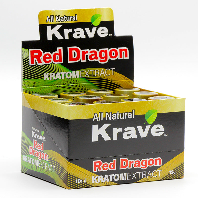 KRAVE Extracts & Drinks Pure Shot 10ml Red Dragon