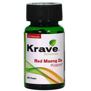 KRAVE Tablets & Caplets Kratom 300ct Red Maeng Da