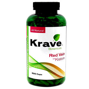 KRAVE Tablets & Caplets Kratom 150ct Red Vein