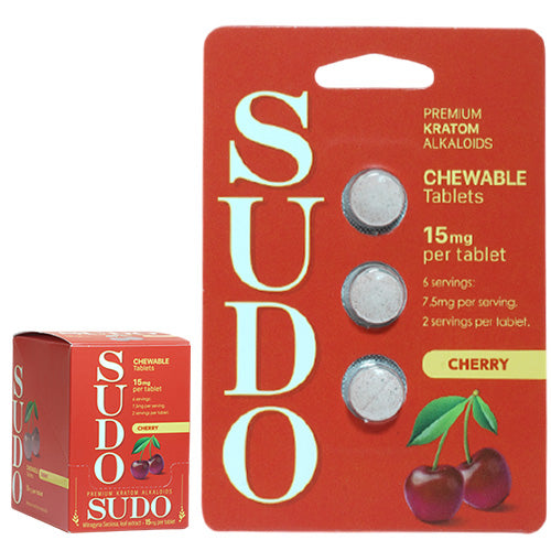 KRAVE Tablets & Caplets Sudo 3-Pack Cherry