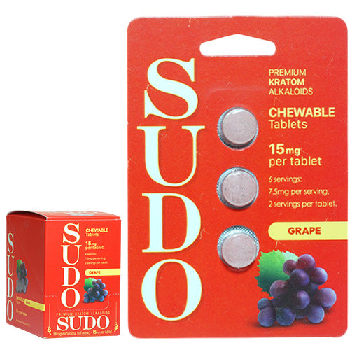 KRAVE Tablets & Caplets Sudo 3-Pack Grape