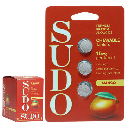 KRAVE Tablets & Caplets Sudo 3-Pack Mango