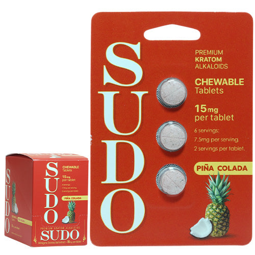 KRAVE Tablets & Caplets Sudo 3-Pack Pina Colada
