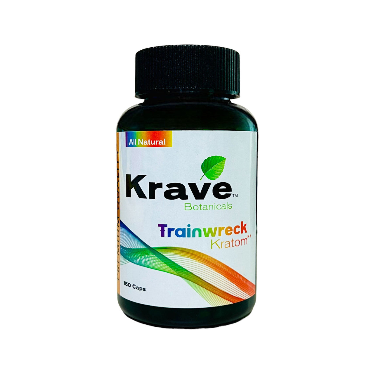 KRAVE Tablets & Caplets Kratom 150ct Trainwreck