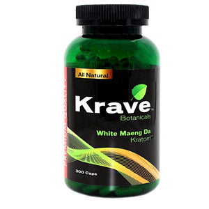KRAVE Tablets & Caplets Kratom 150ct White Maeng Da