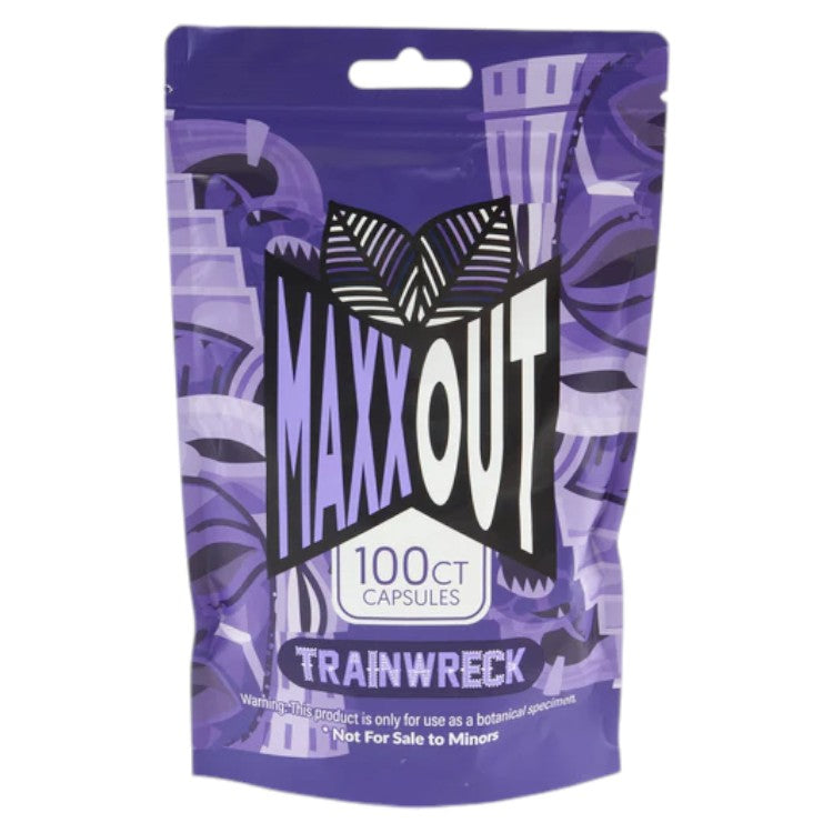 MAXXOUT Tablets & Caplets Kratom 100ct Trainwreck