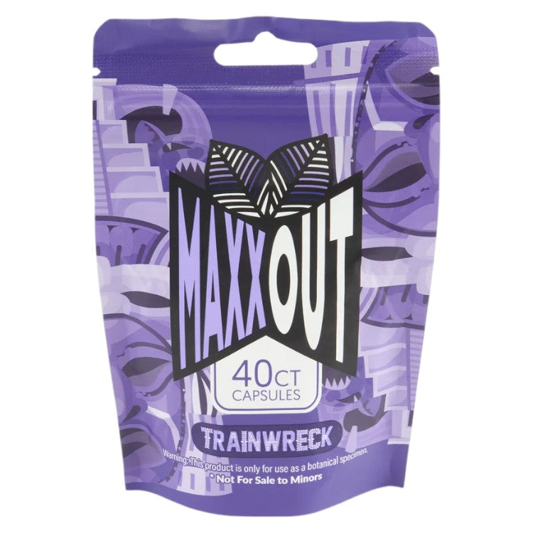 MAXXOUT Tablets & Caplets Kratom 40ct Trainwreck