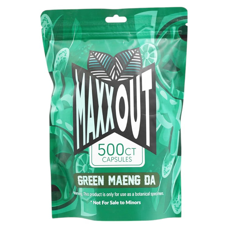 MAXXOUT Tablets & Caplets Kratom 500ct Green Maeng Da