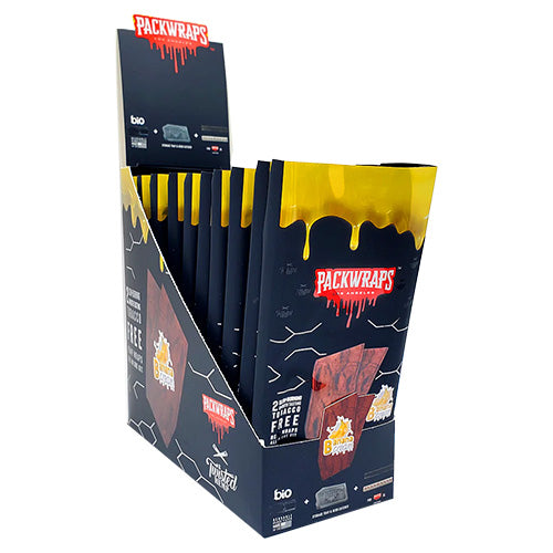 PACKWRAPS Wraps Hemp 2-pack Banana Cream