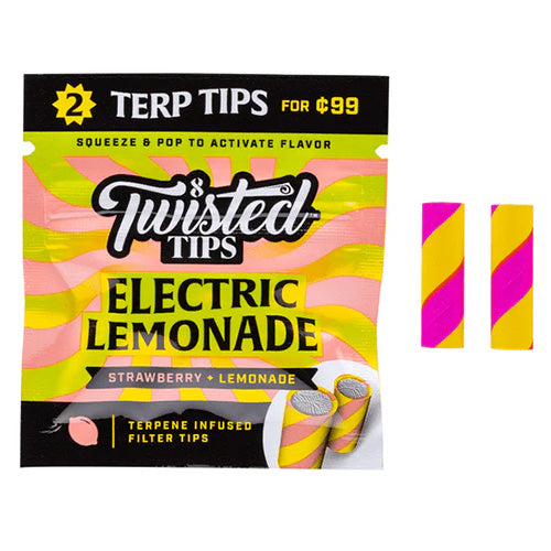TWISTED Tips Terpene Infused 0.99 2-pack Electric Lemonade