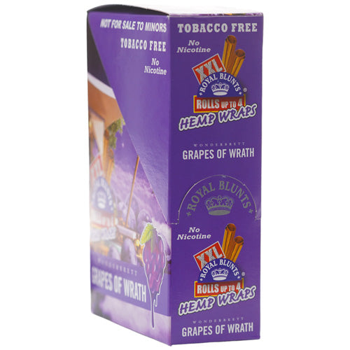XXL WONDERBRETT Wraps Hemp 2-pack Grapes of Wrath