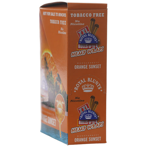 XXL WONDERBRETT Wraps Hemp 2-pack Orange Sunset