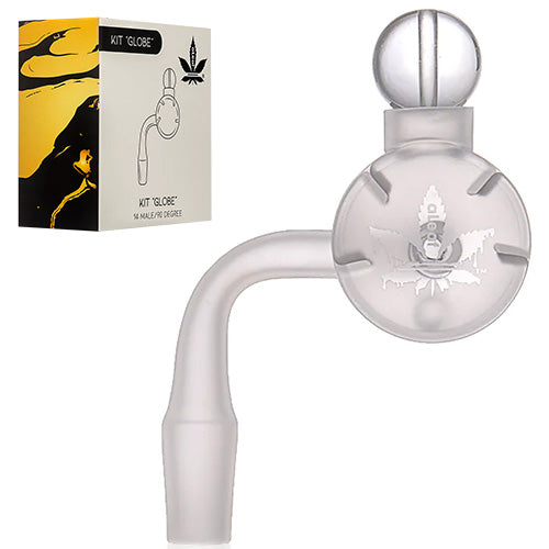 aLeaf Banger Quartz "Globe" Spinner Kit 14mm 90 Degree