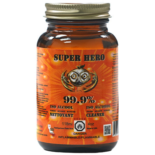 Orange Chronic Glass Cleaner Super Hero Quartz Banger 4oz