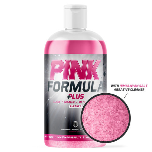 Pink Formula Glass Cleaner Abrasive Bubble Gum Scent 16oz