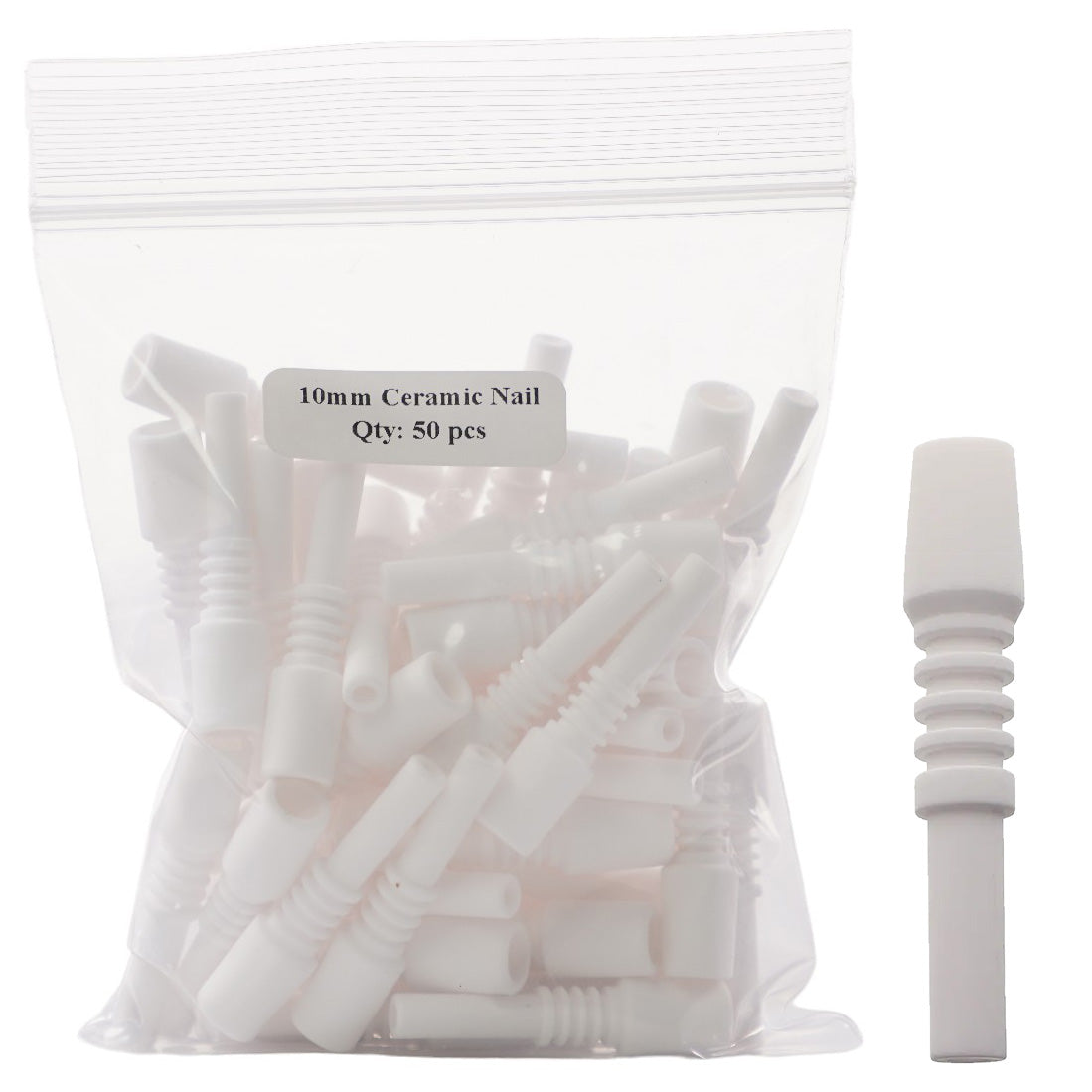 Tip & Nail Ceramic Tip with Joint 10mm