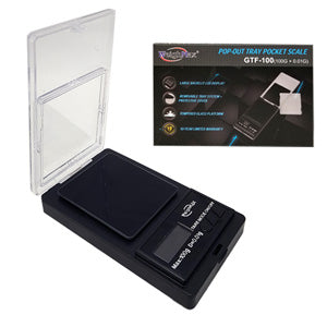 WeighMax Scales GTF-100 BLK Pocket Scale