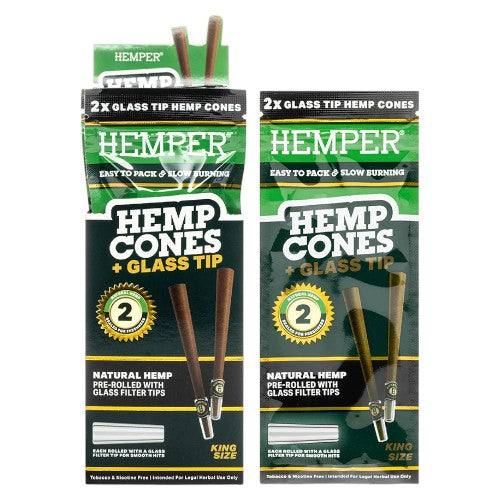 Hemper Cones King Size 2-pack Hemp Paper