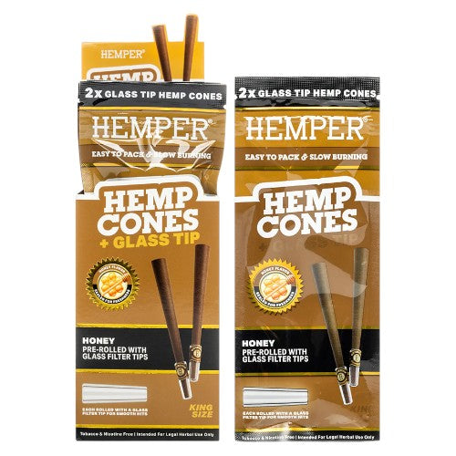 Hemper Cones King Size 2-pack Honey