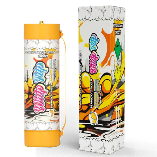 Whip Trip Chargers With Safety Relief Valve 3.3L 2000 GR Mango Crush