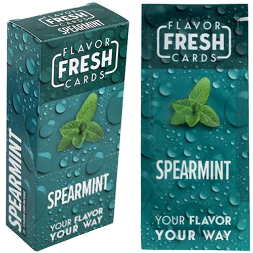 Fresh Cards Paper Spearmint Cream
