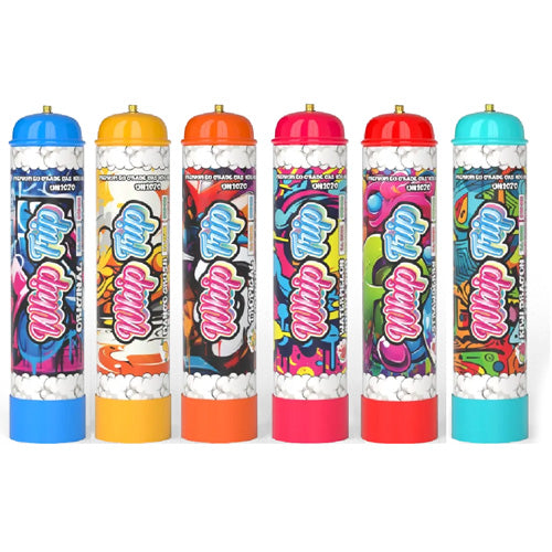 Whip Trip Chargers With Safety Relief Valve 1L 640 GR Variety Pack