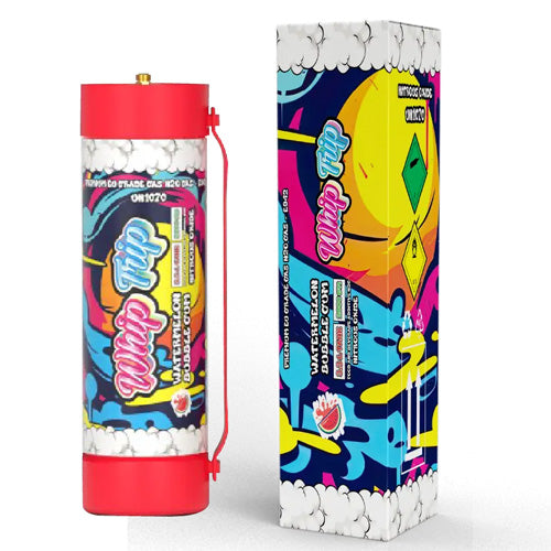 Whip Trip Chargers With Safety Relief Valve 3.3L 2000 GR Watermelon Bubblegum